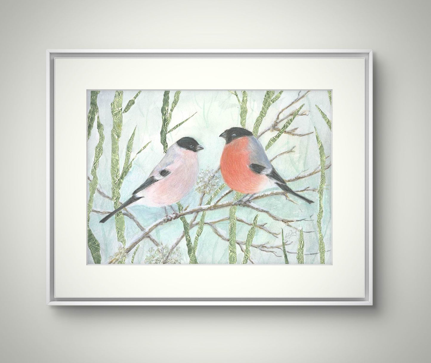 Bullfinches - Print