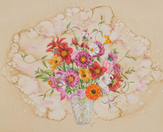 Summer Flower Bunch - original painting