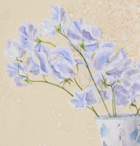 Sweet Peas - original painting